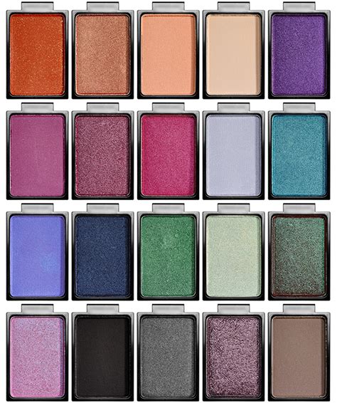 Eyeshadow Singles and Palettes .
